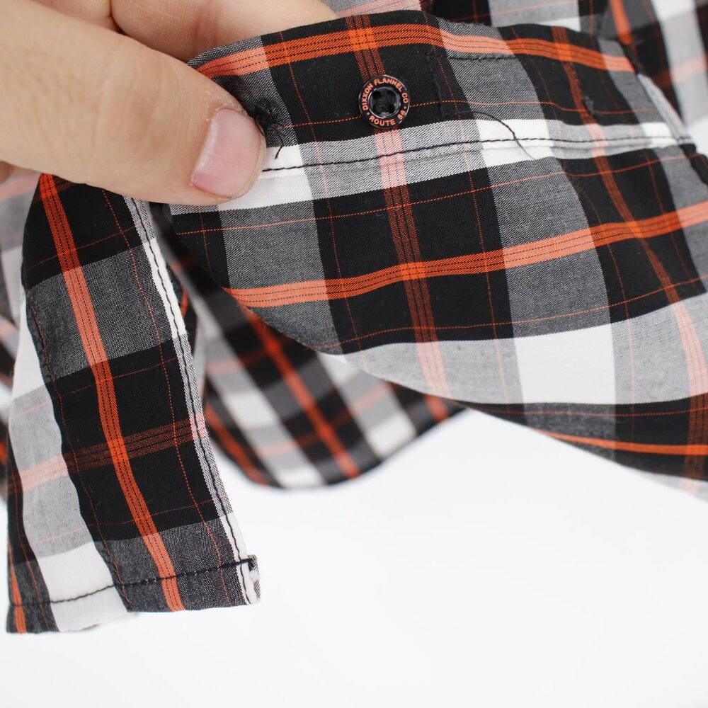 DIXXON Flannel co Shirt womens 2X Route 66 Bamboo Blend Plaid Motorcycle pockets - Picture 9 of 15